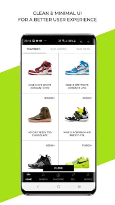 Buy My Sneaker - Sneaker & Fashion Marketplace android App screenshot 3