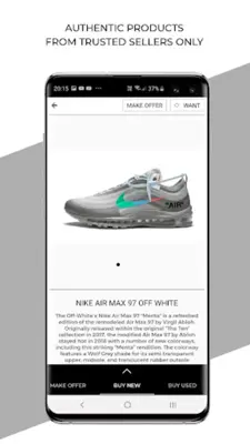 Buy My Sneaker - Sneaker & Fashion Marketplace android App screenshot 4